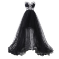 Ladies Popular Robe de soirée A Line Evening Party Fleurs Robes de bal Tulle Long Evening Gown